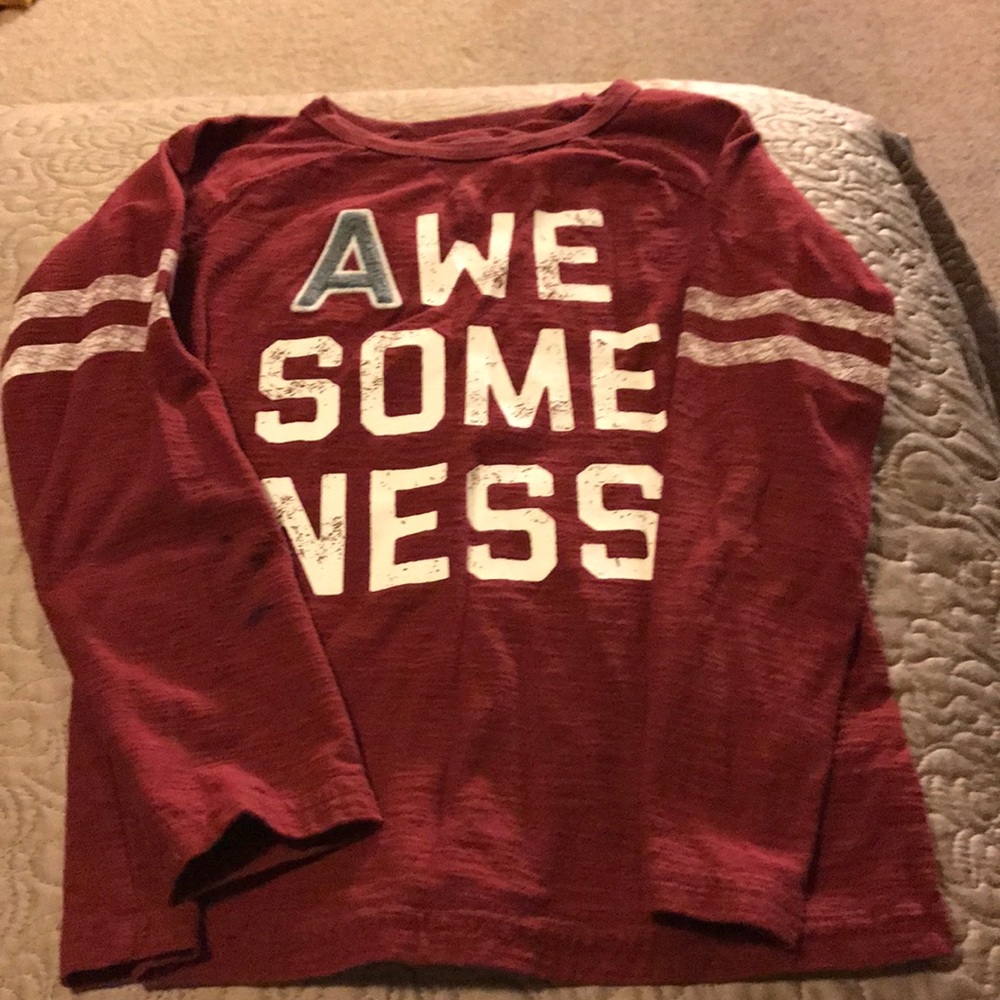 Boys long sleeve tee